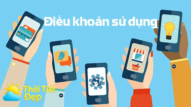 cập nhật điều khoản sử dụng