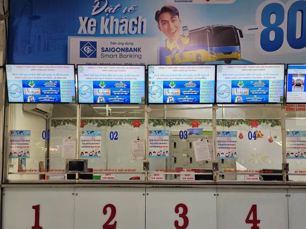 Bến xe Miền Đông cũ hiện có nhiều tiện ích dành cho hành khách
