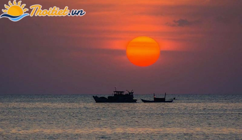 Cảnh hoàng hôn tuyệt đẹp trên cao nguyên Di Linh