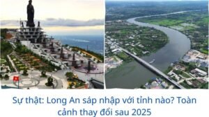Sự thật: Long An sáp nhập với tỉnh nào? Toàn cảnh thay đổi sau 2025