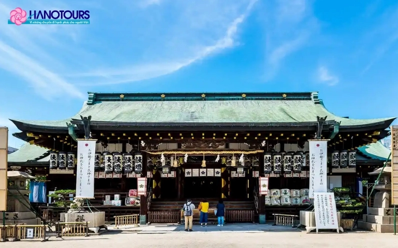 Osaka Tenmangu mang vẻ đẹp kiến trúc cổ đậm phong cách Nhật