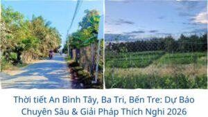 Thời tiết An Bình Tây, Ba Tri, Bến Tre: Dự Báo Chuyên Sâu & Giải Pháp Thích Nghi 2026