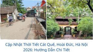 Cập Nhật Thời Tiết Cát Quế, Hoài Đức, Hà Nội 2026: Hướng Dẫn Chi Tiết