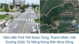 Nắm Bắt Thời Tiết Đoàn Tùng, Thanh Miện, Hải Dương 2026: Từ Nắng Nóng Đến Mưa Dông