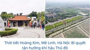 Thời tiết Hoàng Kim, Mê Linh, Hà Nội: Bí quyết tận hưởng khí hậu Thủ đô