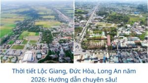 Thời tiết Lộc Giang, Đức Hòa, Long An năm 2026: Hướng dẫn chuyên sâu!