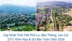 Cập Nhật Thời Tiết Phố Lu, Bảo Thắng, Lào Cai: 23°C Hôm Nay & Dự Báo Toàn Diện 2026