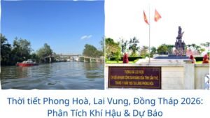 Thời tiết Phong Hoà, Lai Vung, Đồng Tháp 2026: Phân Tích Khí Hậu & Dự Báo