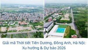 Giải mã Thời tiết Tiên Dương, Đông Anh, Hà Nội: Xu hướng & Dự báo 2026