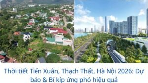 Thời tiết Tiến Xuân, Thạch Thất, Hà Nội 2026: Dự báo & Bí kíp ứng phó hiệu quả