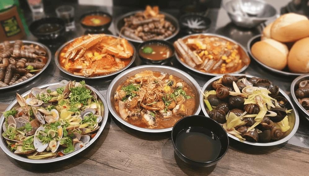 Thưởng thức các quán ốc ngon ở Hải Phòng