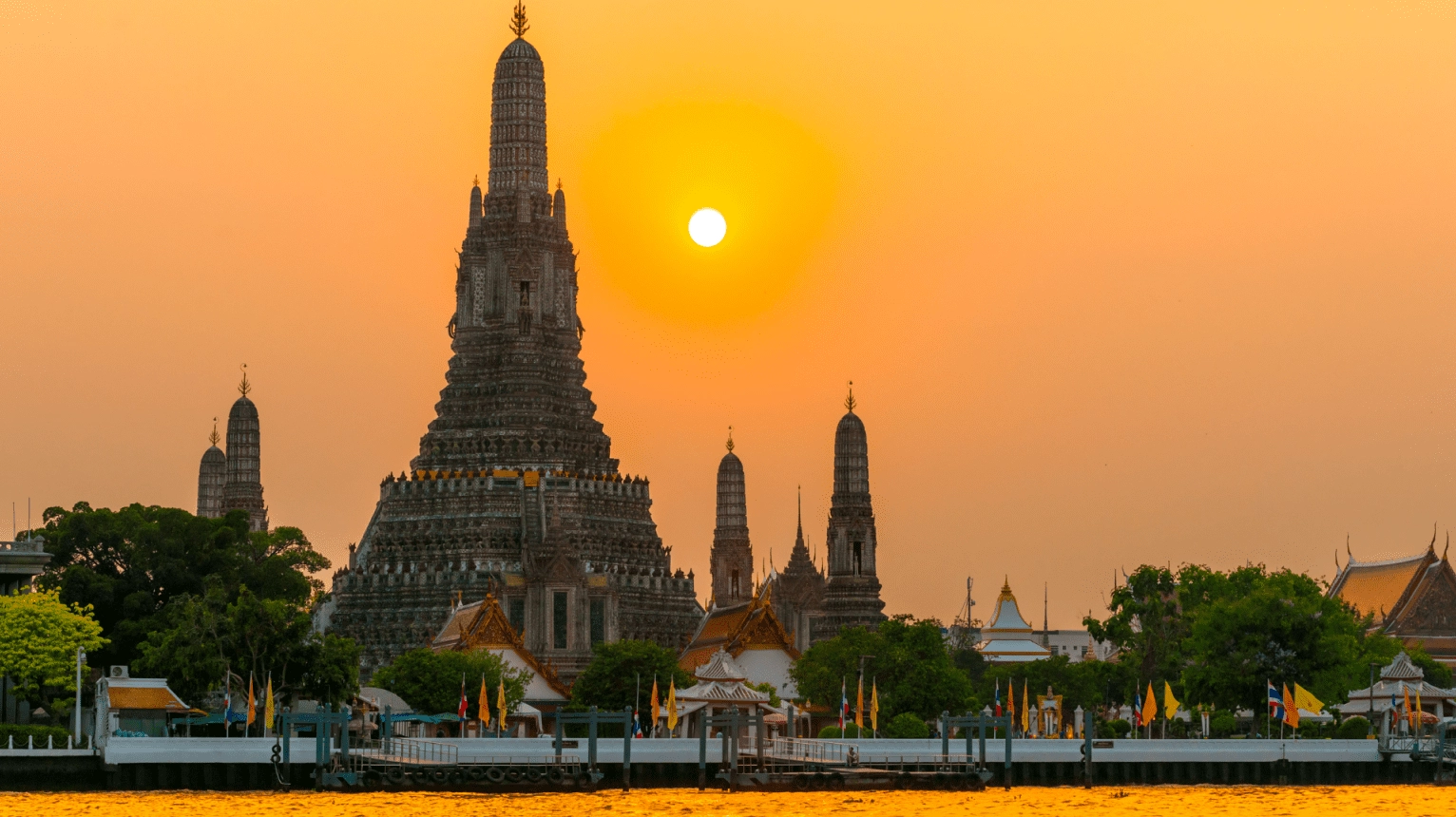 Wat Pho và tượng Phật nằm khổng lồ