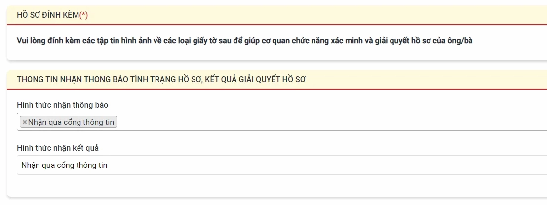 xin giấy xác nhận cư trú cần những gì
