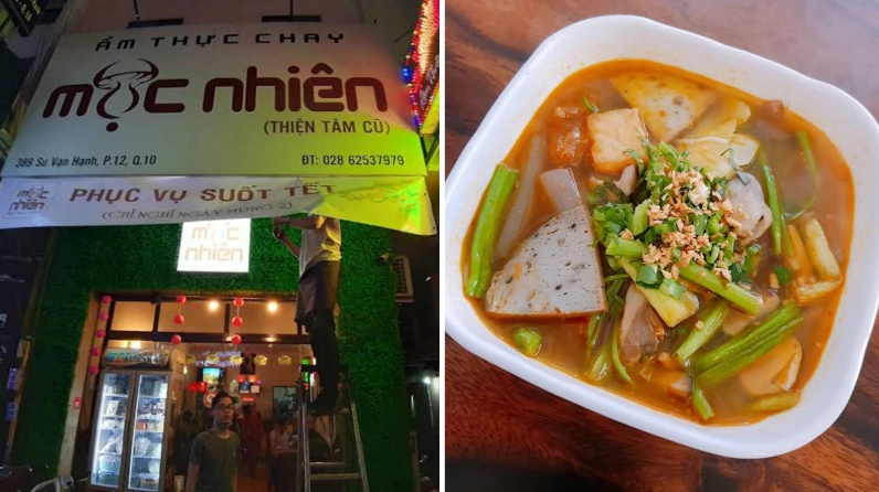 Ẩm thực chay Mộc Nhiên