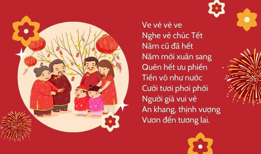 Bài vè chúc Tết ông bà