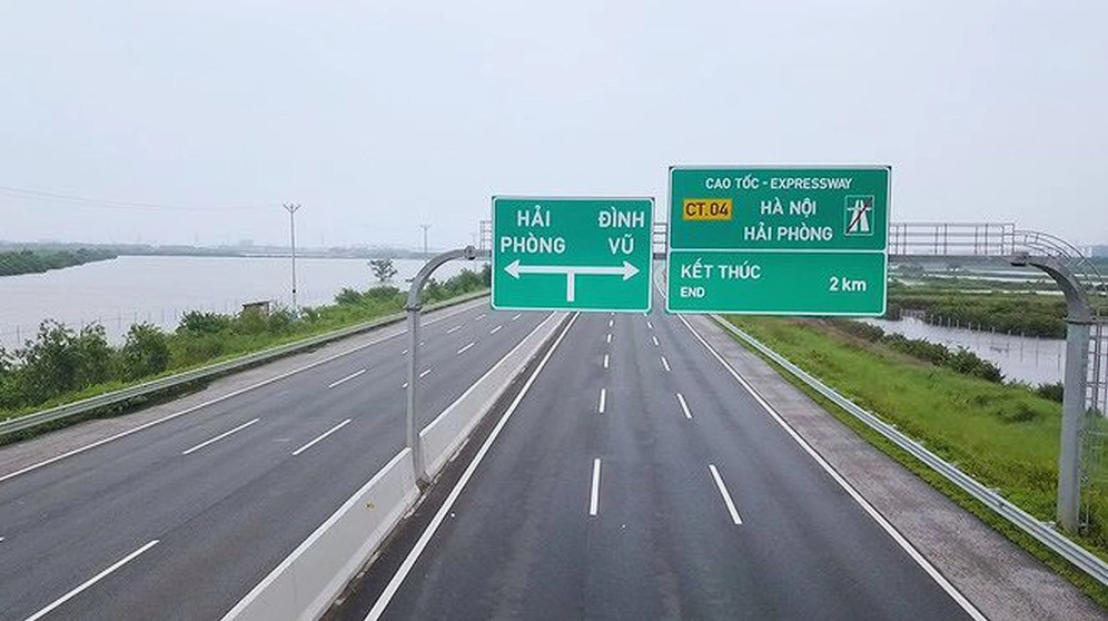 Cao tốc Hà Nội Hải Phòng - Tuyến đường chính