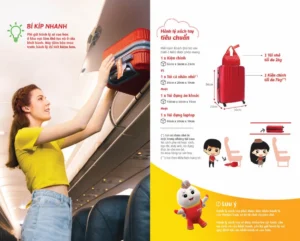 Cập nhật 2026: Quy Định Hành Lý Xách Tay Vietjet Chuẩn Nhất Bạn Cần Biết!