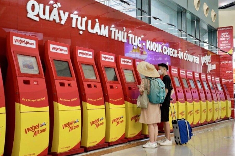 Chọn ghế máy bay tại kiosk tự động của Vietjet Air phù hợp với những hành khách không thành thạo thao tác sử dụng trên website hoặc ứng dụng