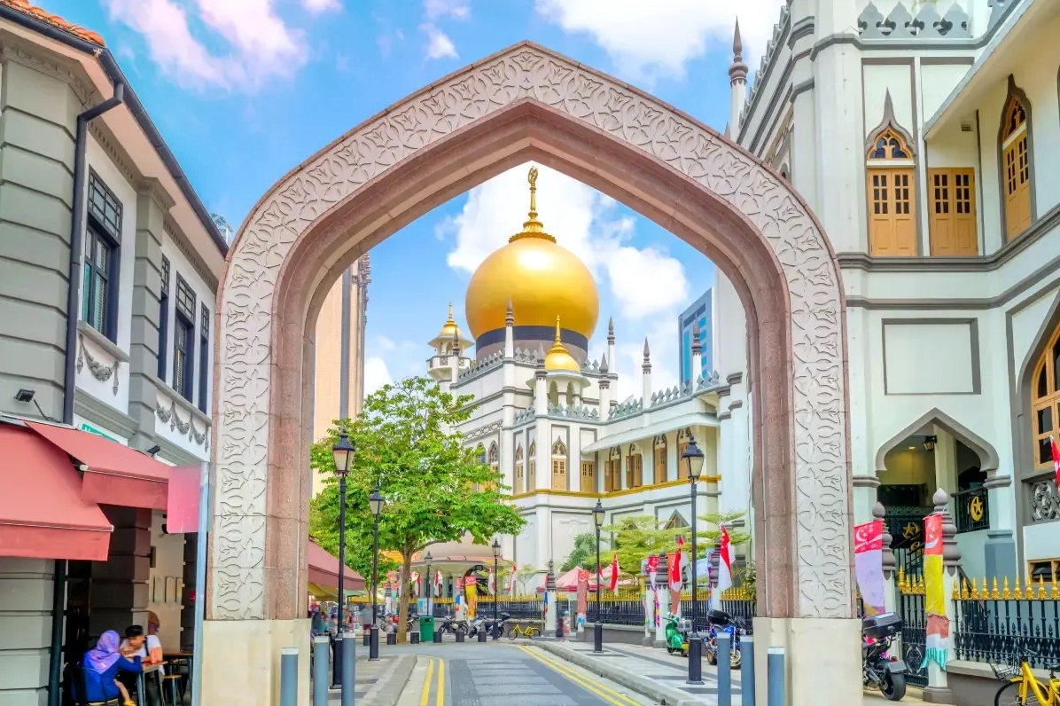 Ghé thăm Thánh đường Hồi giáo Sultan