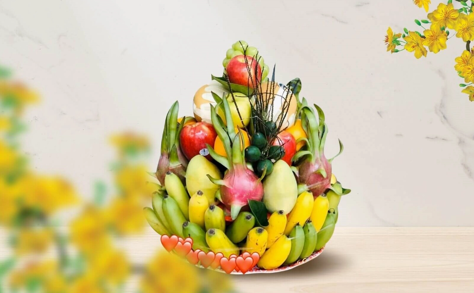 Mâm ngũ quả trong ngày Tết cổ truyền
