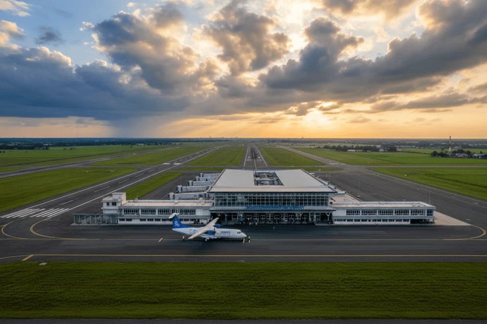 Sân bay Rạch Giá là cảng hàng không nội địa nhỏ nằm tại thành phố Rạch Giá, tỉnh Kiên Giang, phục vụ chủ yếu các chuyến bay trong nước