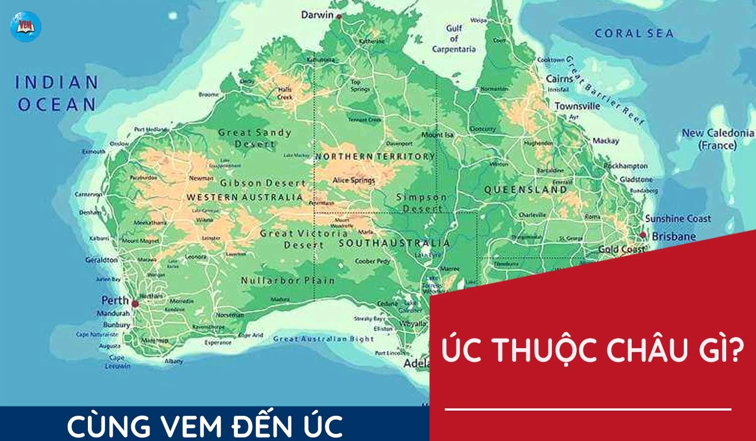 Úc thuộc châu gì - Tổng quan