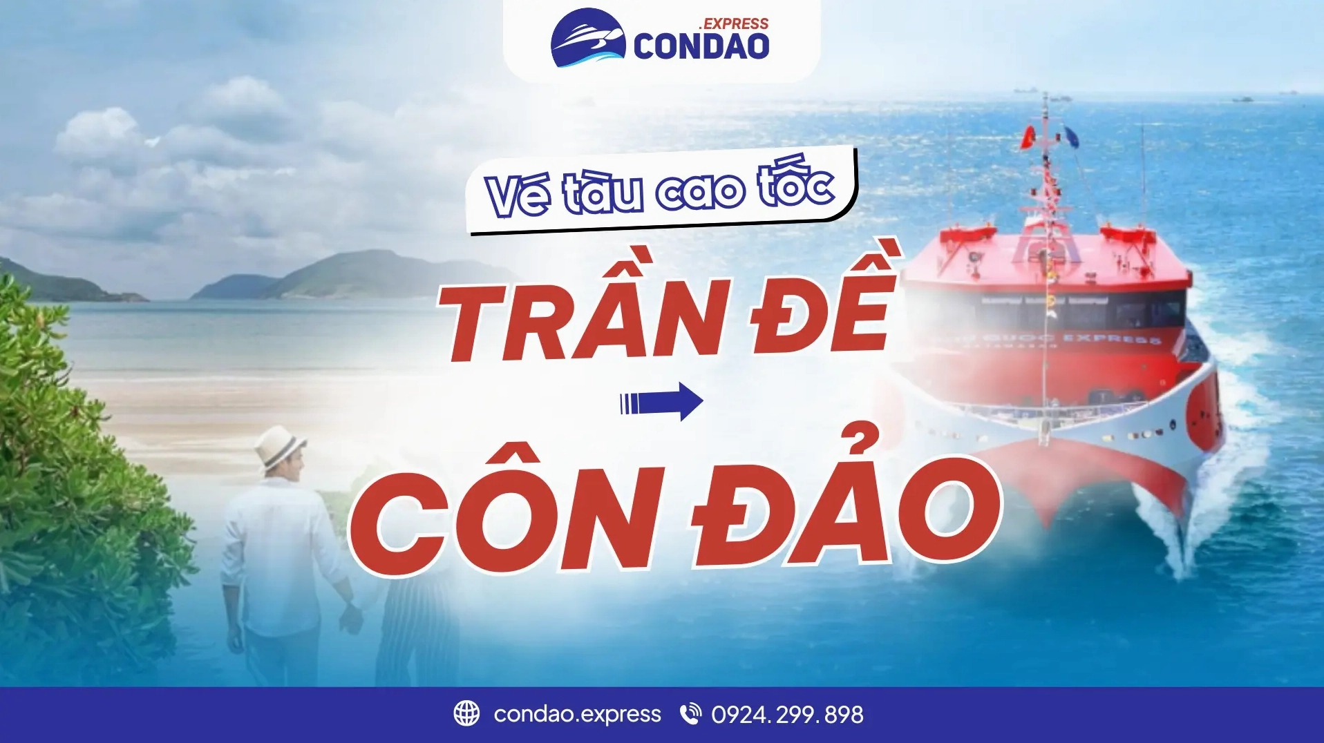 Vé tàu Trần Đề Côn Đảo