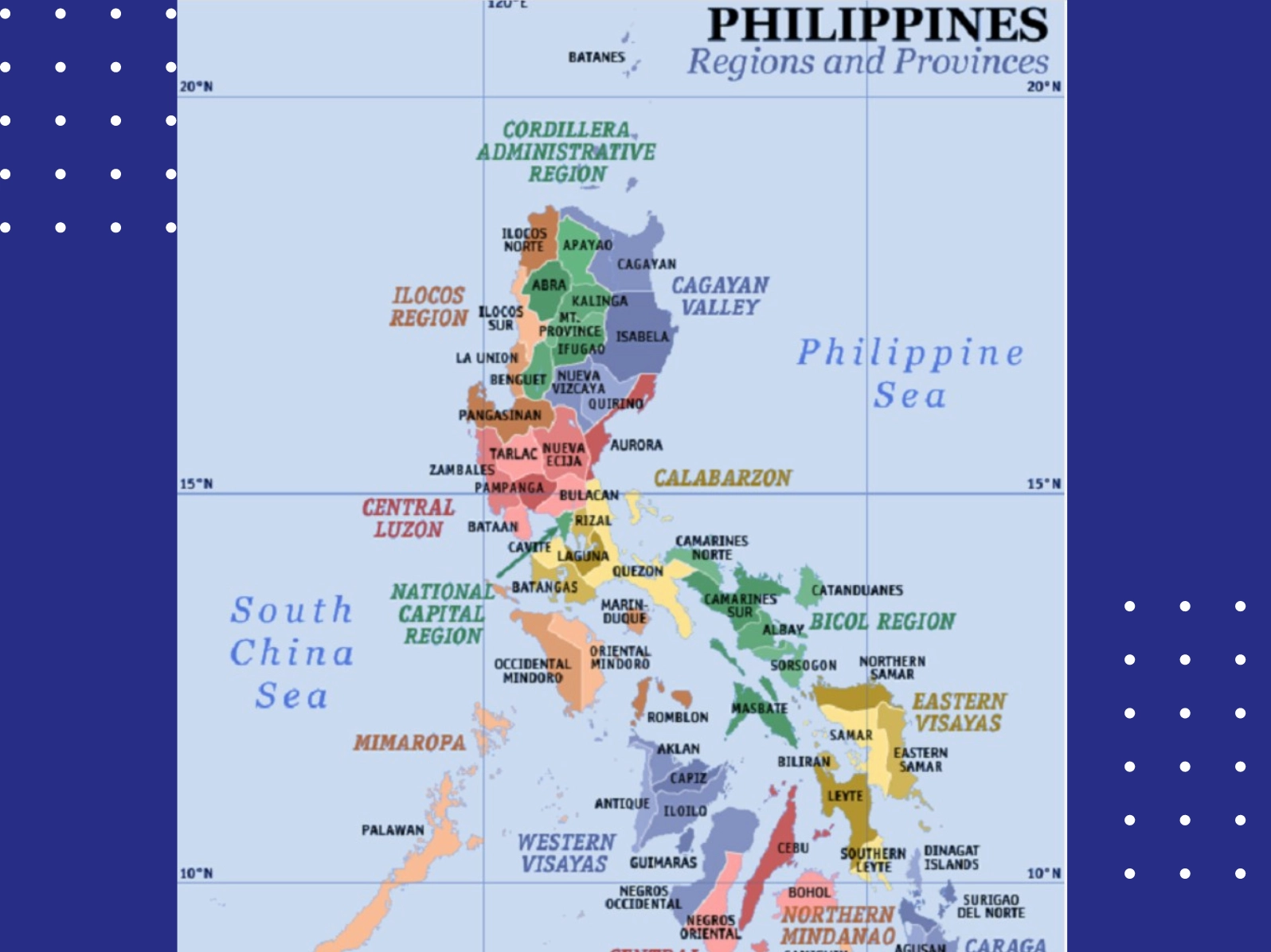 vị trí địa lý philippines