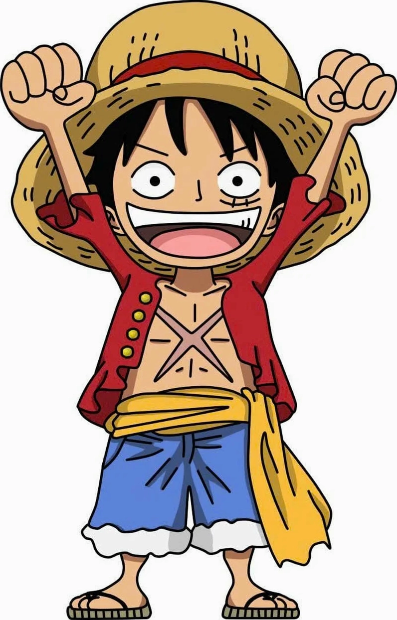 Ảnh Luffy bé chibi