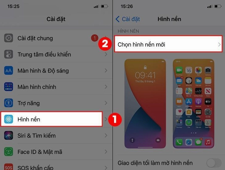 Đặt video làm hình nền điện thoại iPhone