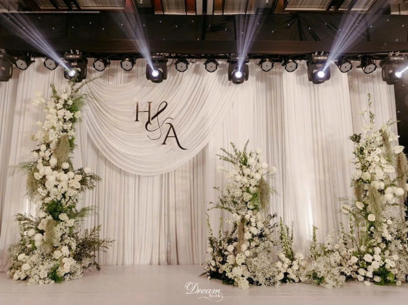 Backdrop đám cưới tại quận Tân Phú