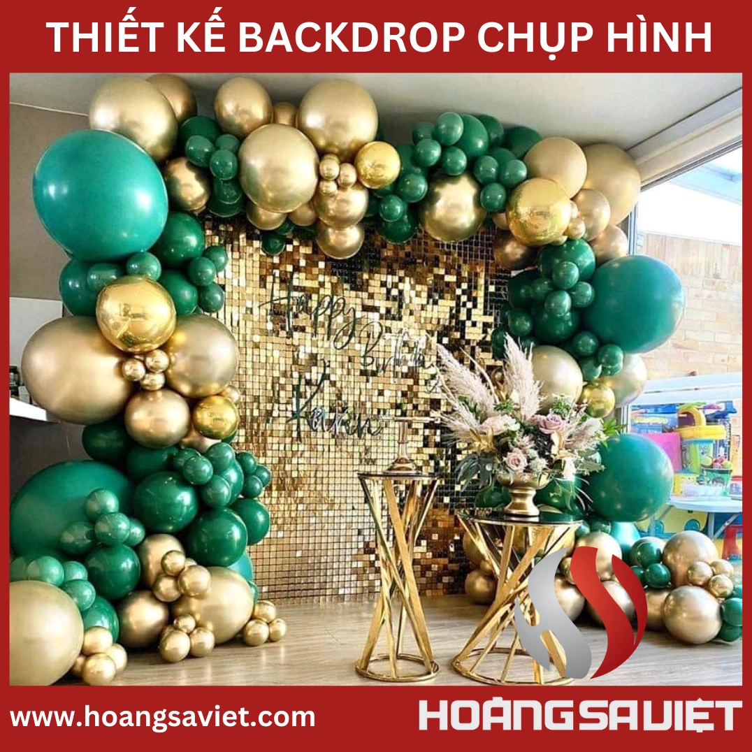 Backdrop chụp ảnh sự kiện