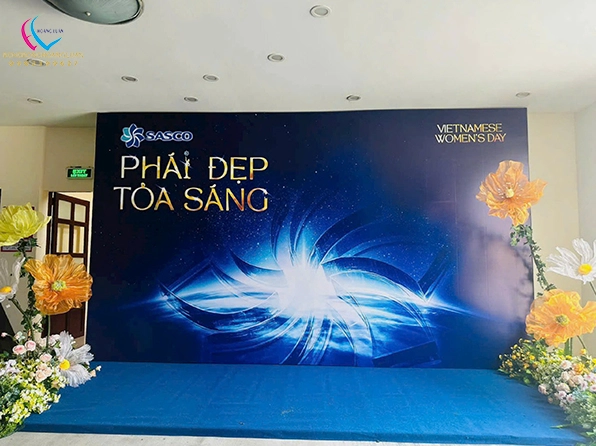 Backdrop sự kiện 20/10
