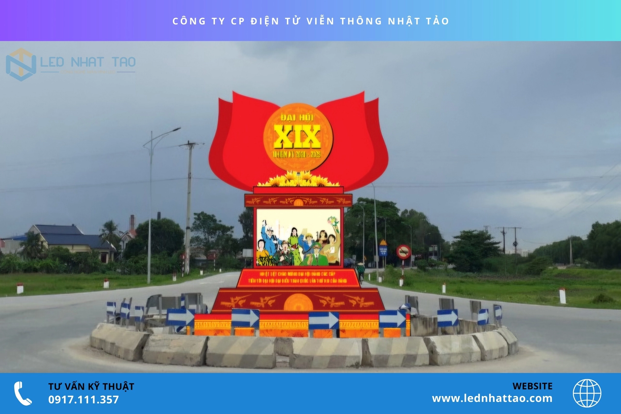 Backdrop và phông nền Đại hội Đảng