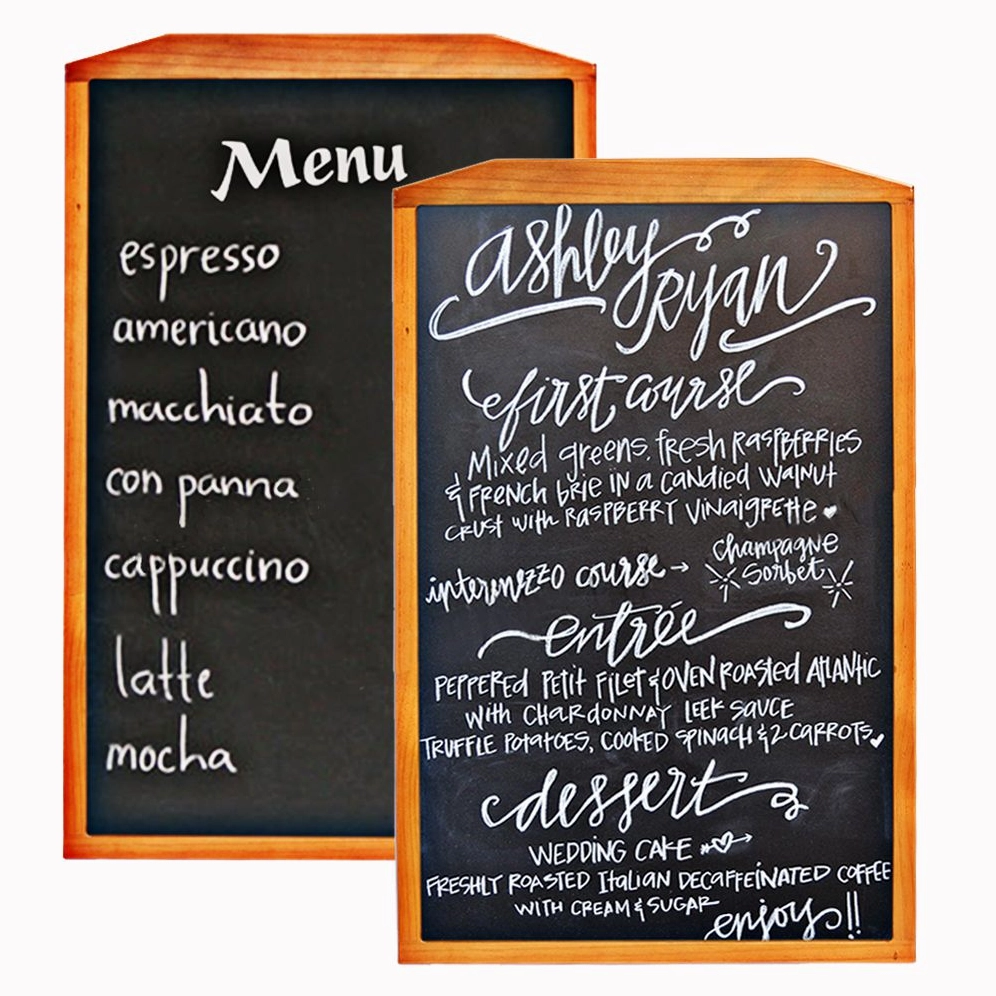Bảng menu Alora