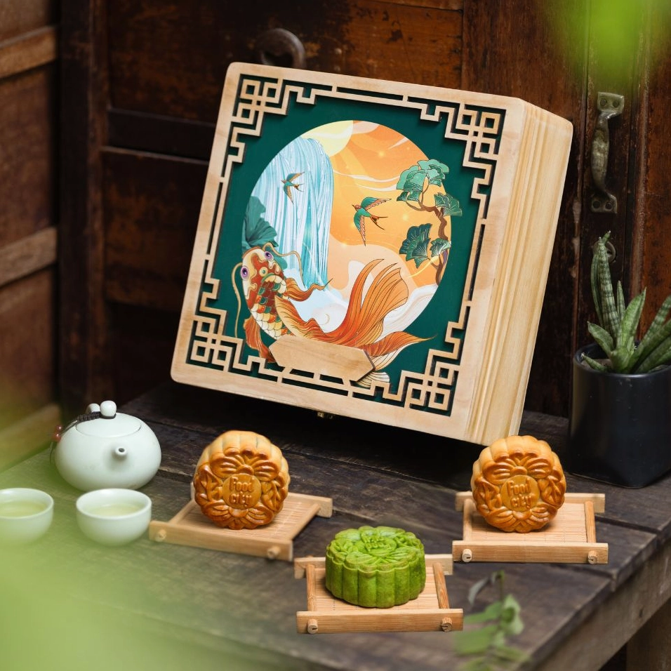 Bánh trung thu hình cá chép