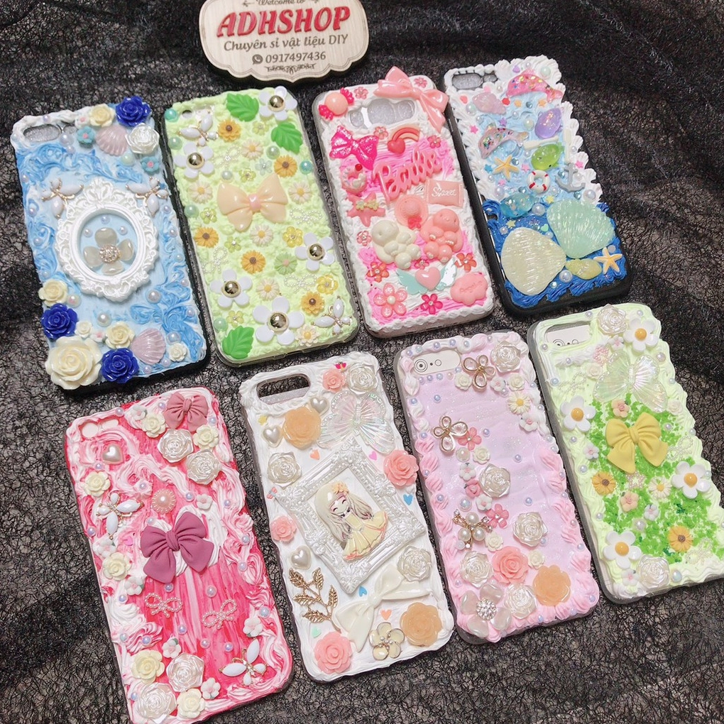 Bộ sticker trang trí ốp lưng