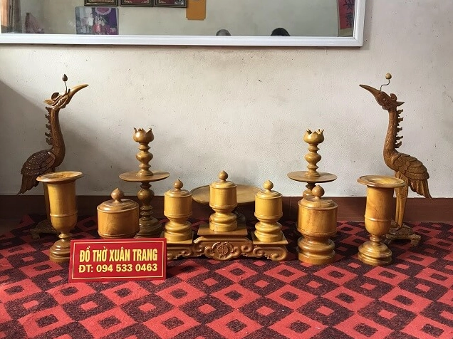 Bộ trang trí bàn thờ