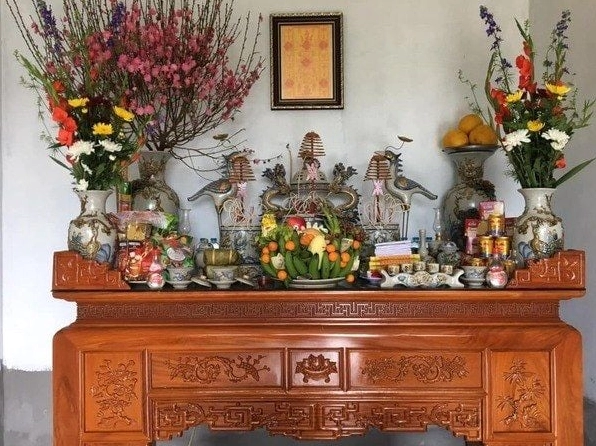 Bố trí bàn thờ gia tiên theo phong thủy