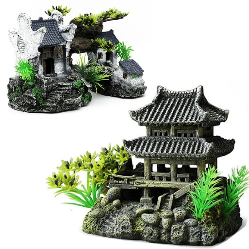 Bố trí phụ kiện hồ cá