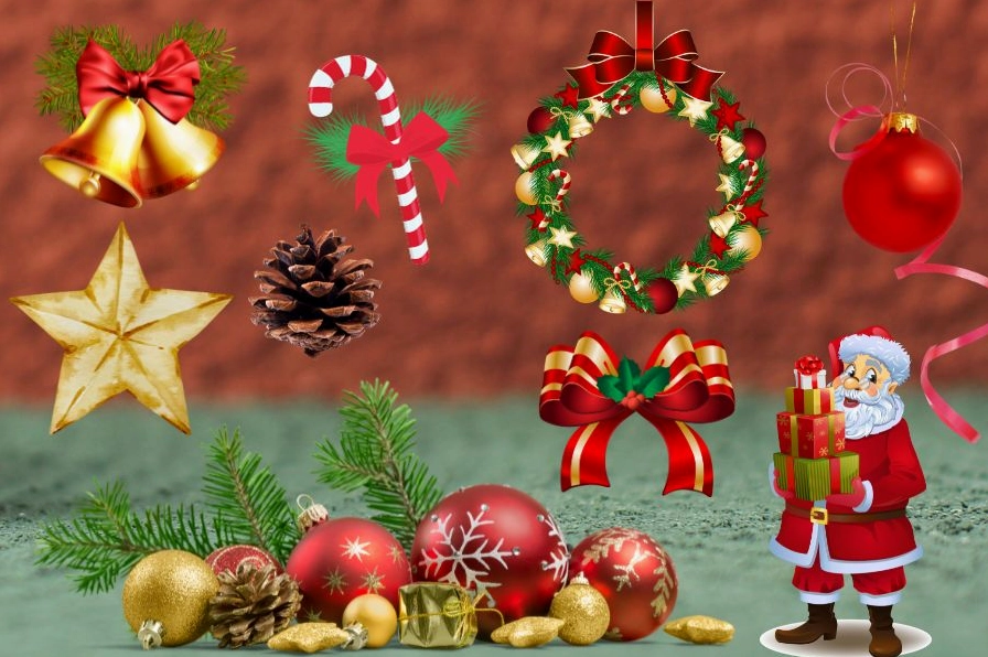 Các món đồ trang trí cây thông Noel