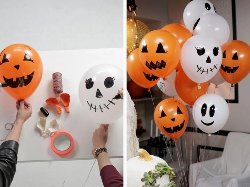 Các vật dụng trang trí Halloween phổ biến