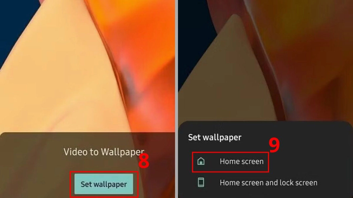 Cách đặt video làm hình nền điện thoại OPPO