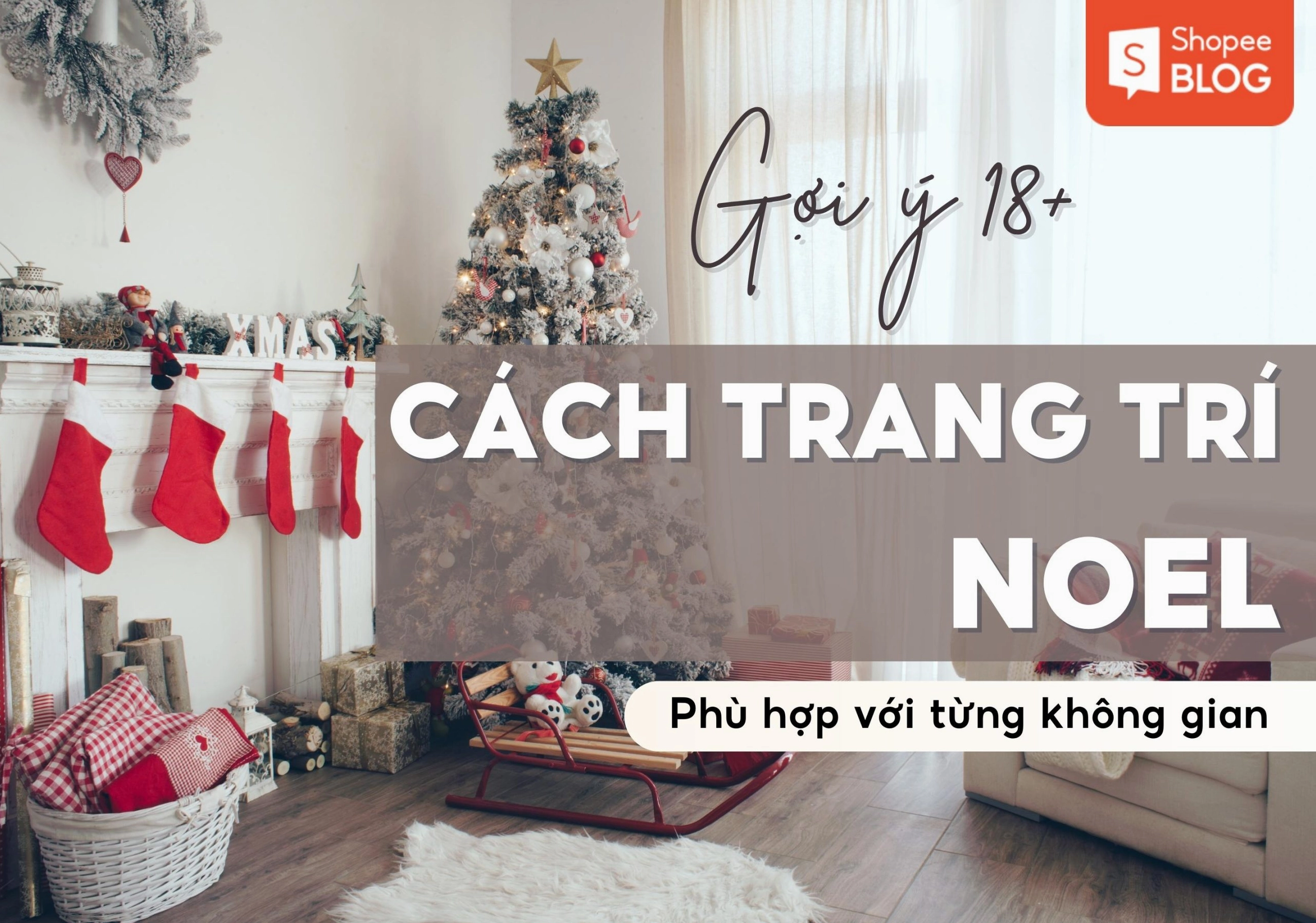 Cách trang trí Noel hiệu quả