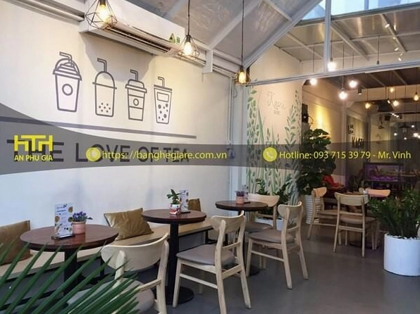 Cách trang trí quán trà sữa nhỏ