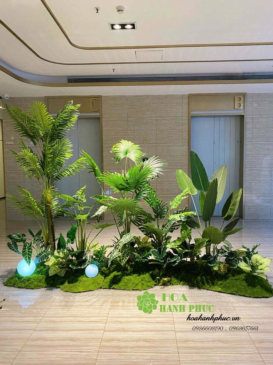 Cây giả trang trí đẹp