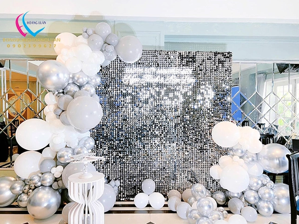 Cho thuê backdrop sequin