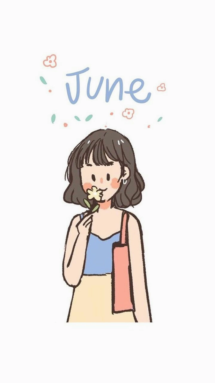 Cô gái chibi đang mỉm cười