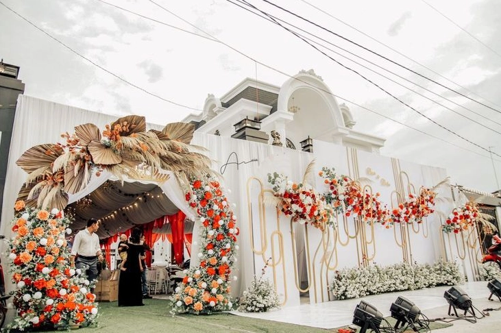 Cổng cưới sáng tạo