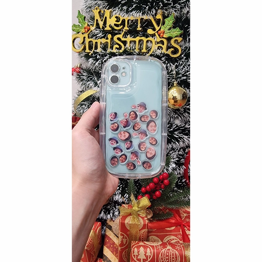 Dán decal lên ốp lưng điện thoại